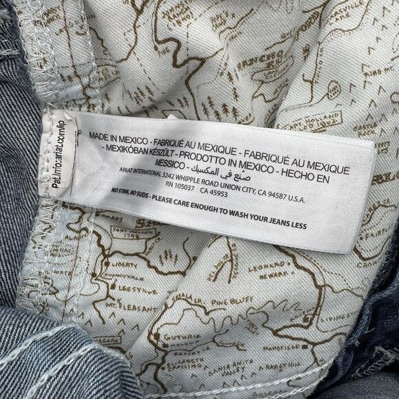 Ariat M4 Coltrane Jeans Men 35x34 Durango Relaxed Boot Cut Blue Western - Picture 16 of 16